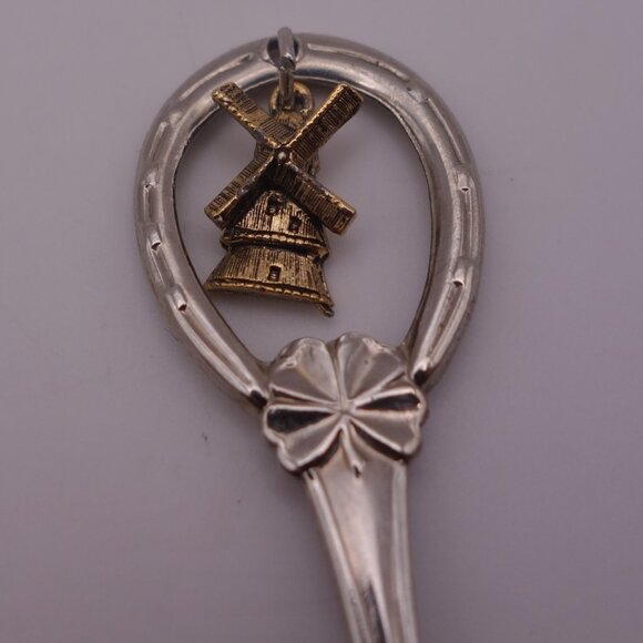 Solvang Windmill Souvenir Spoon - Picture 1 of 11